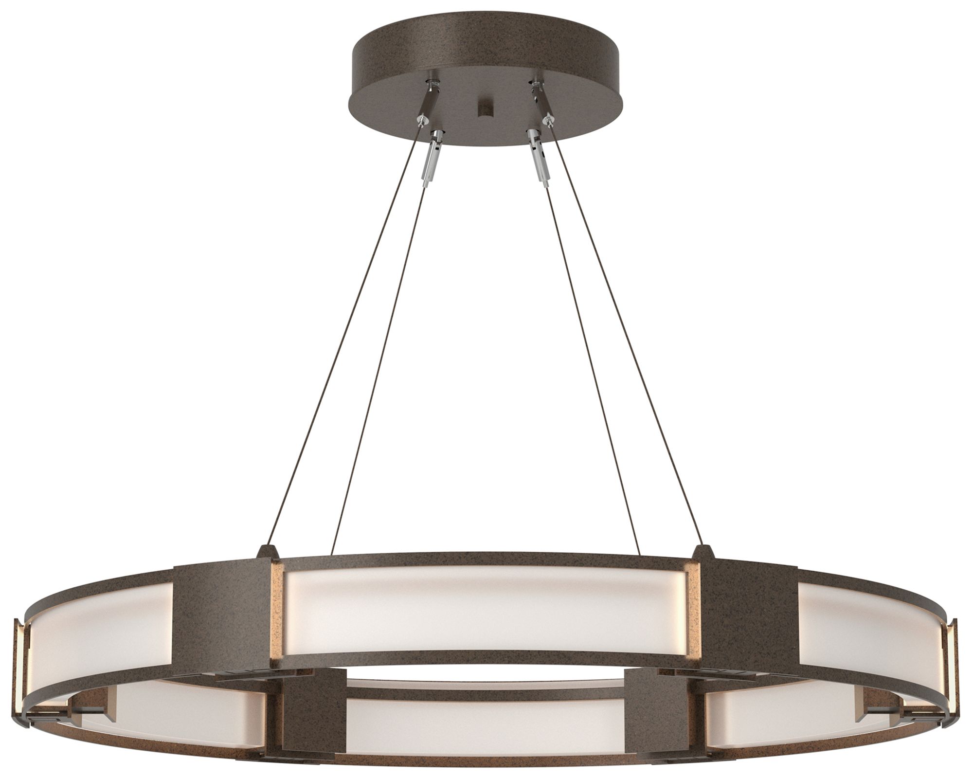 Aura Pendant - Bronze - Frosted - Made to Order