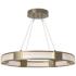 Aura Pendant - Gold - Frosted