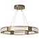 Aura Pendant - Gold - Frosted
