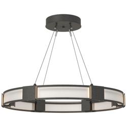 Aura Pendant - Iron - Frosted