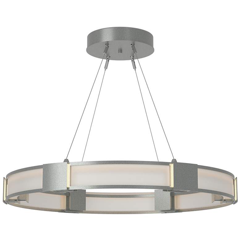 Image 1 Aura Pendant - Platinum - Frosted