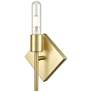 Auralume Mia 6" Sconce T10-LED - Brass Finish