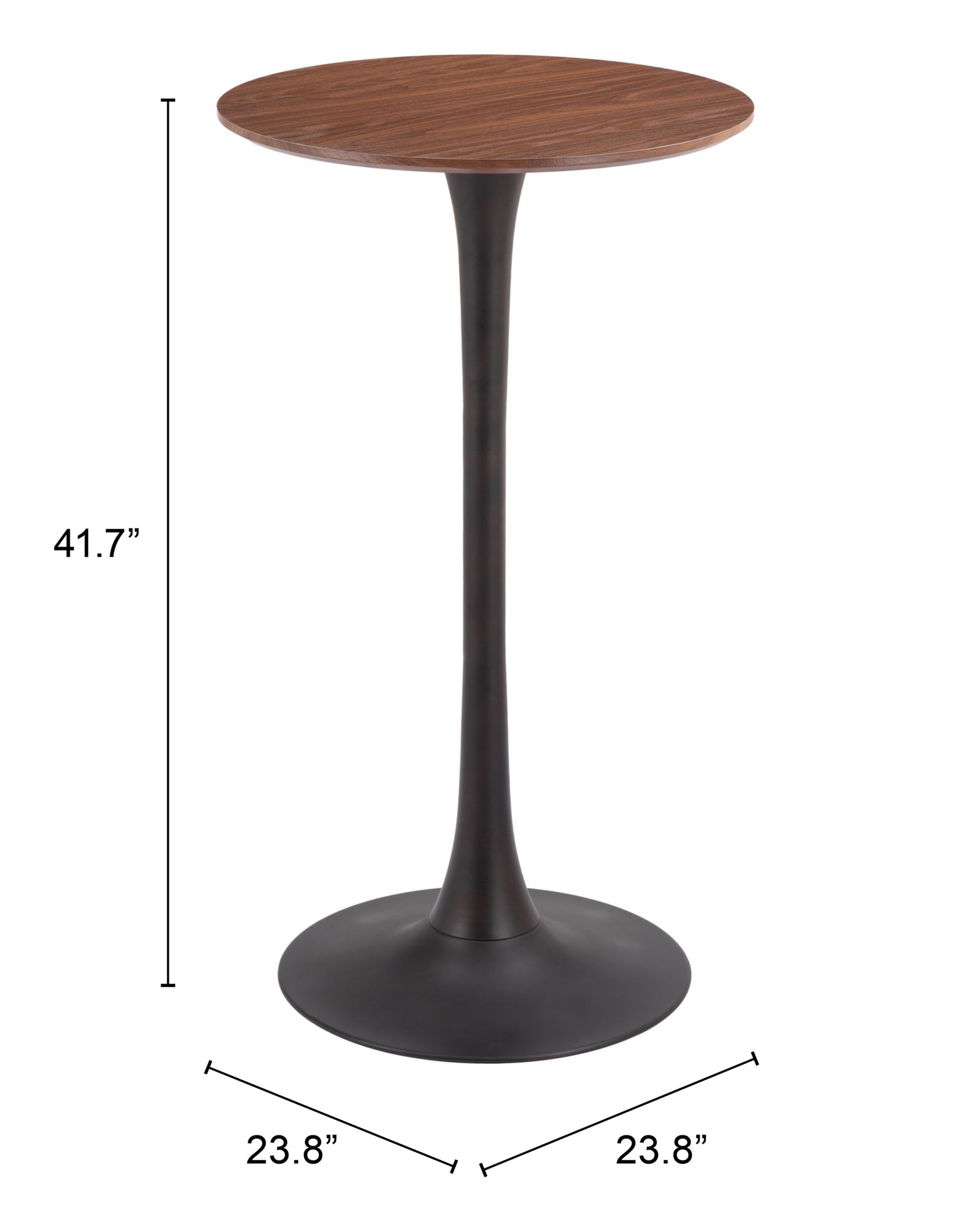 Image 6 Auray Bar Table Brown more views