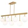 1_Aurelia 11.25" Wide 7.Light Brass Island Light