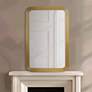 3_Aurelia Antique Gold 23" x 35" Rectangular Wall Mirror more views