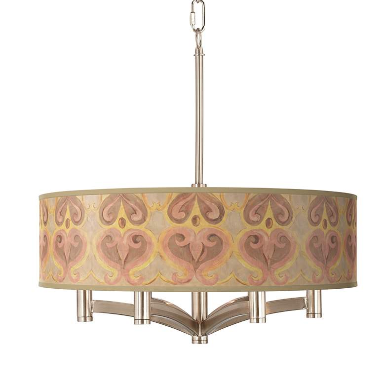 Image 1 Aurelia Ava 6-Light Nickel Pendant Chandelier