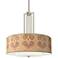 Aurelia Carey 24" Brushed Nickel 4-Light Chandelier