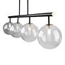 5_Aurelia Collection 4-Light Island Light, Matte Black & Brass more views