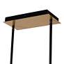 7_Aurelia Collection 4-Light Island Light, Matte Black & Brass more views