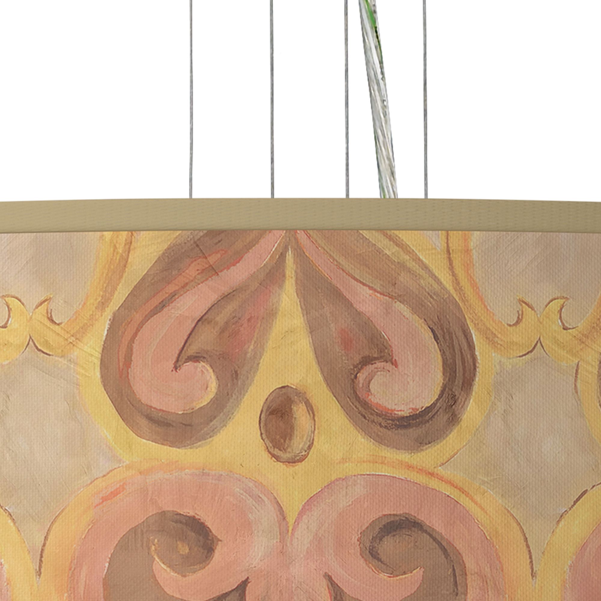 Image 2 Aurelia Giclee 24" Wide 4-Light Pendant Chandelier more views