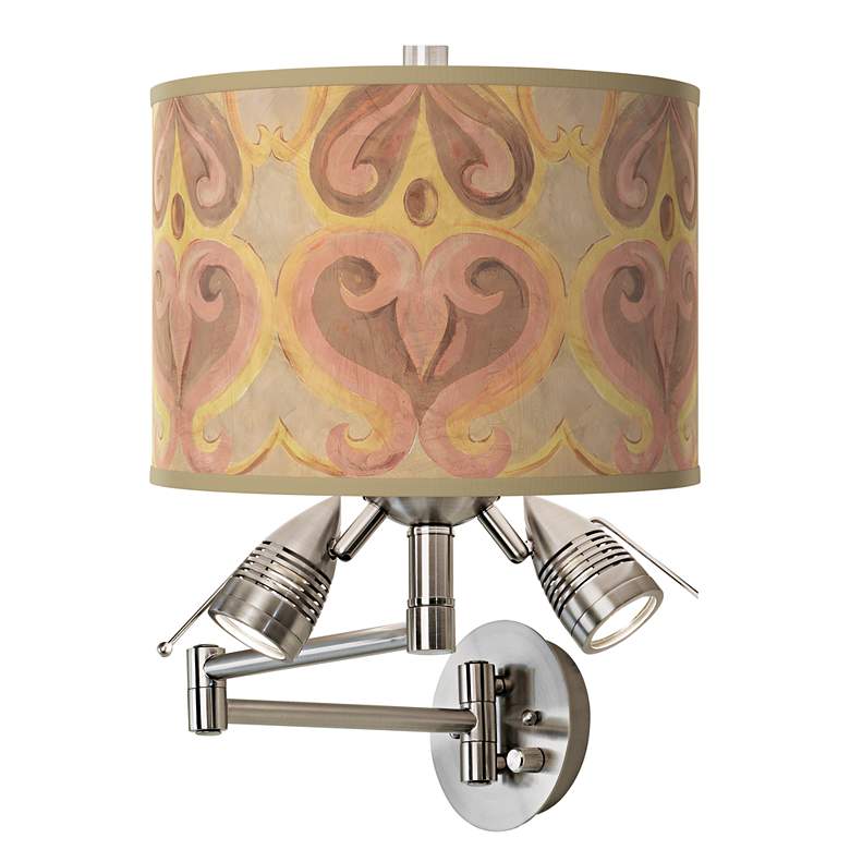 Image 1 Aurelia Giclee Plug-In Swing Arm Wall Lamp