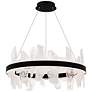 1_Aurelia Integrated LED Matte Black Chandelier