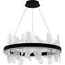 2_Aurelia Integrated LED Matte Black Chandelier more views