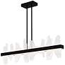 1_Aurelia Integrated LED Matte Black Linear Chandelier