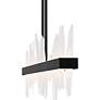 5_Aurelia Integrated LED Matte Black Linear Chandelier more views
