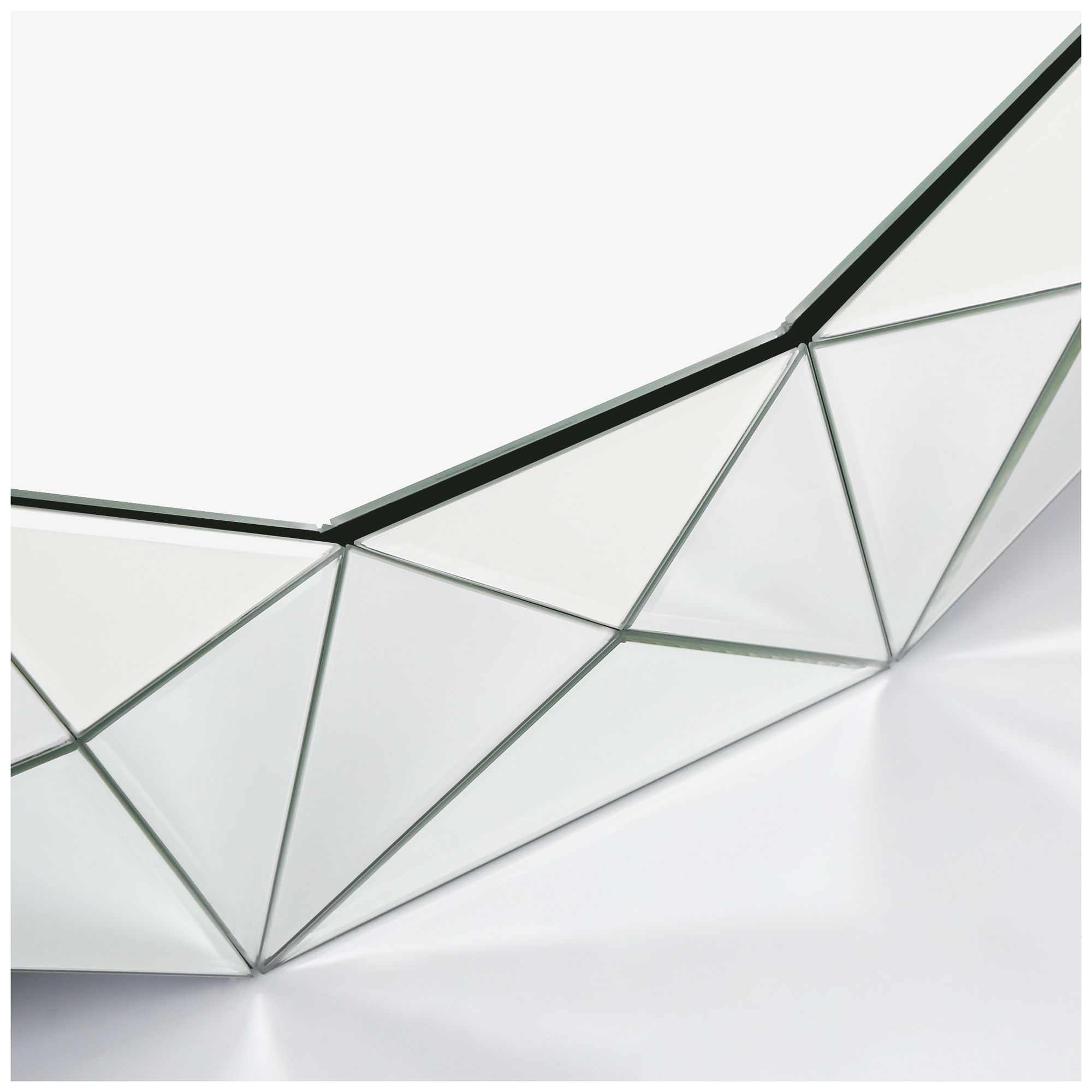 Image 6 Aurelis Modern Round 39" Silver Wall Mirror more views