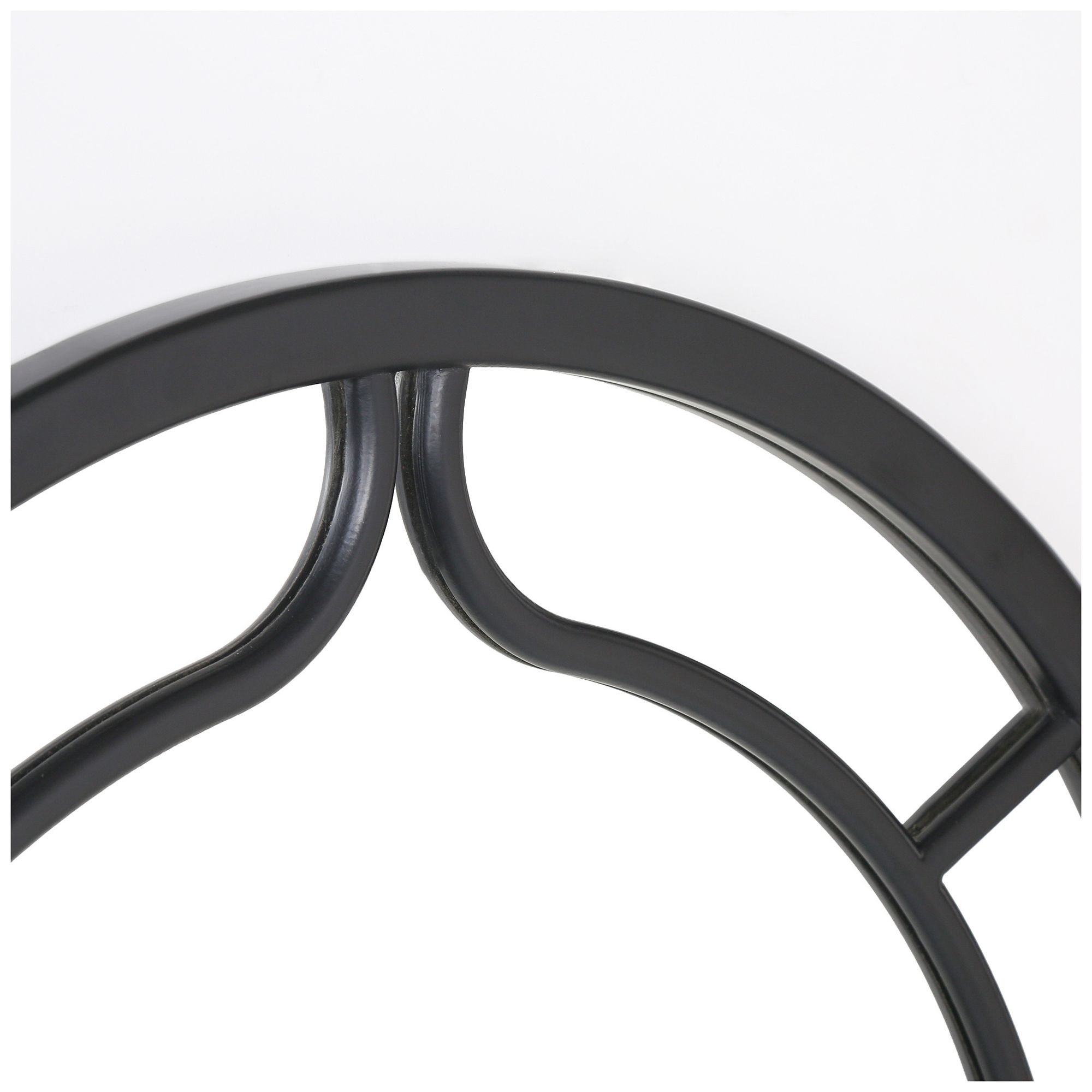 Image 4 Aurelis Window Arched 31.5" x 47.2" Black Wall Mirror more views