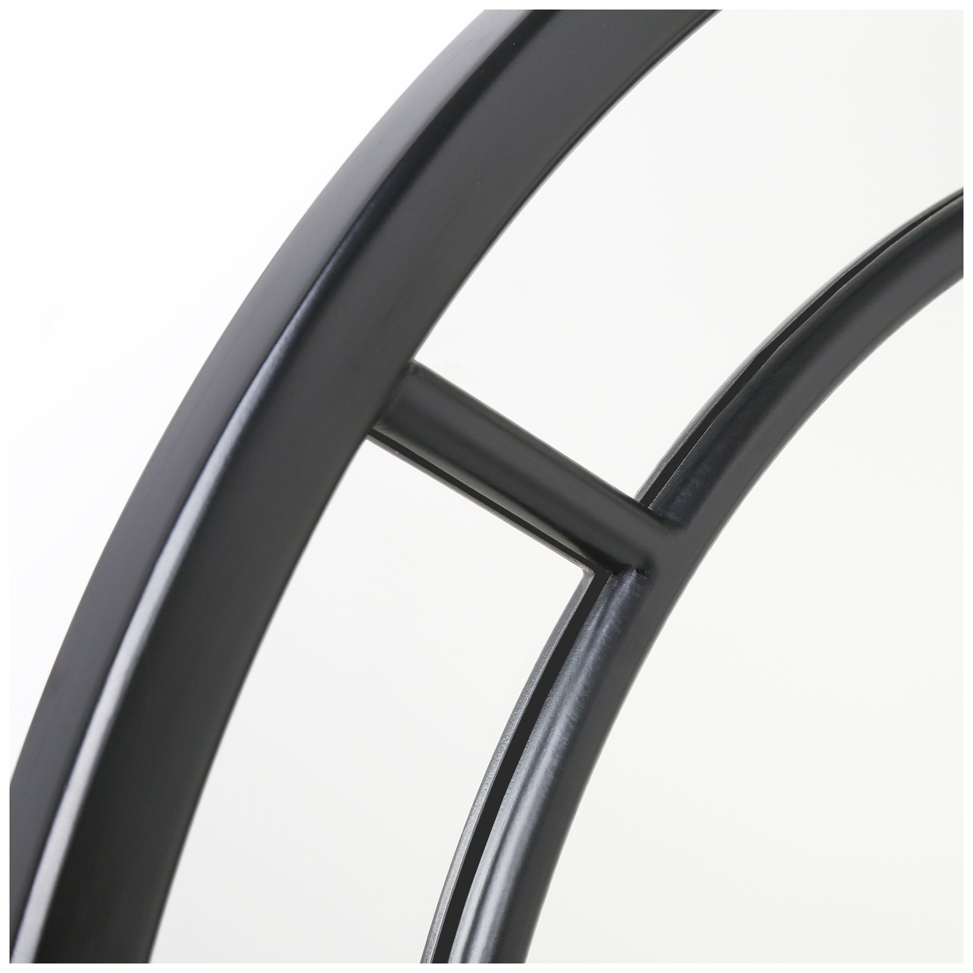 Image 6 Aurelis Window Arched 31.5" x 47.2" Black Wall Mirror more views