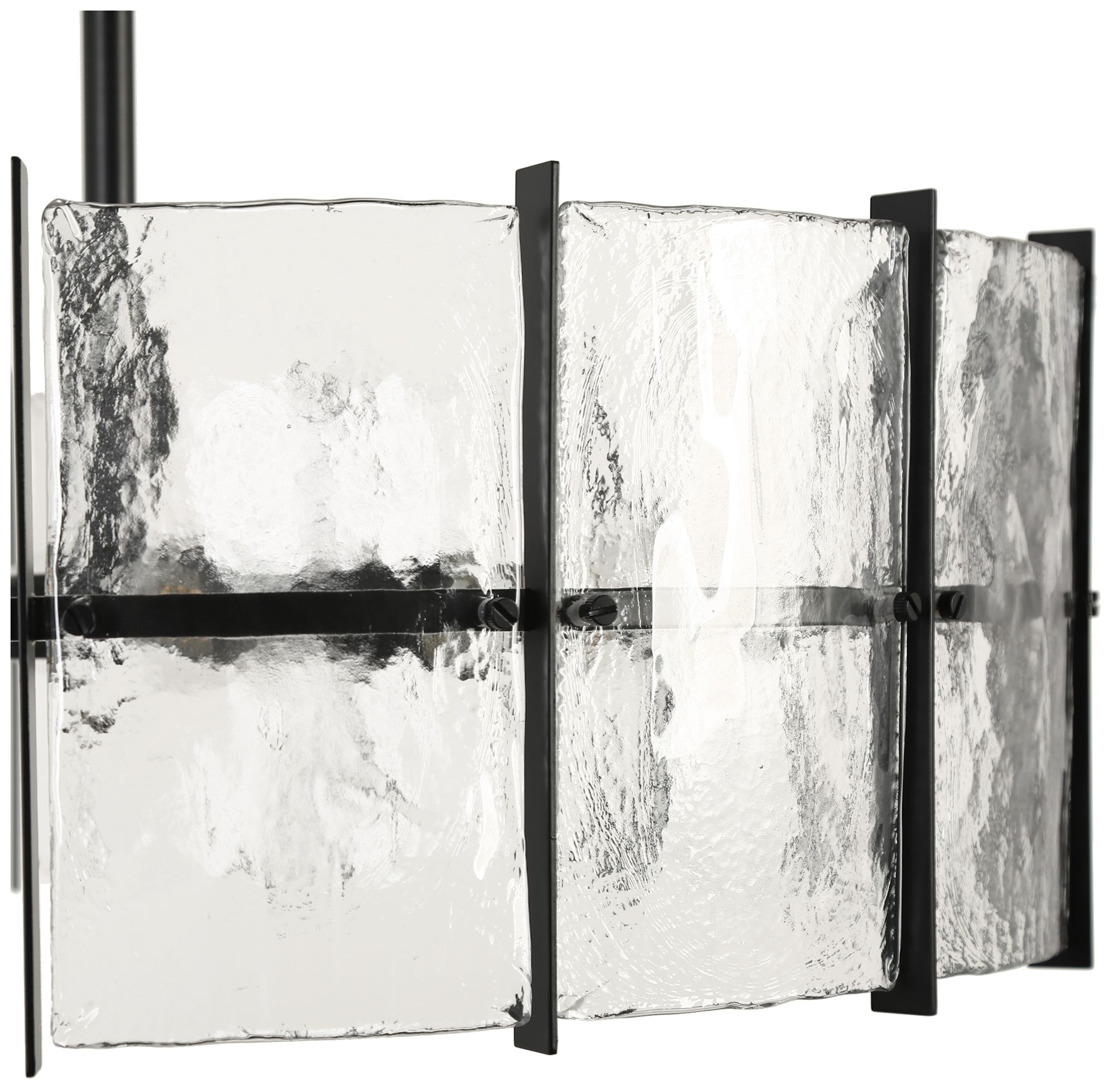 Image 3 Aurely 31.5" Wide Drum 8-Light Handmade Glass Chandelier more views