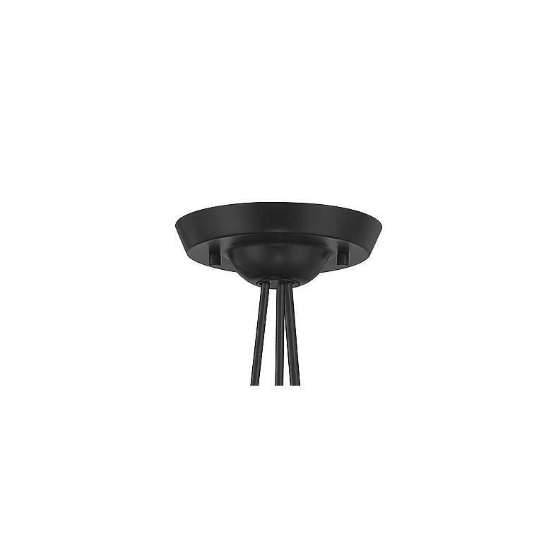 Image 3 Auresa 18" Wide Coal Multi-Light Pendant with Clear Glass more views