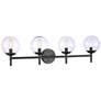 1_Auresa 35 1/2" Wide Coal 4-Light Bath Light