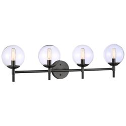 Auresa 35 1/2" Wide Coal 4-Light Bath Light