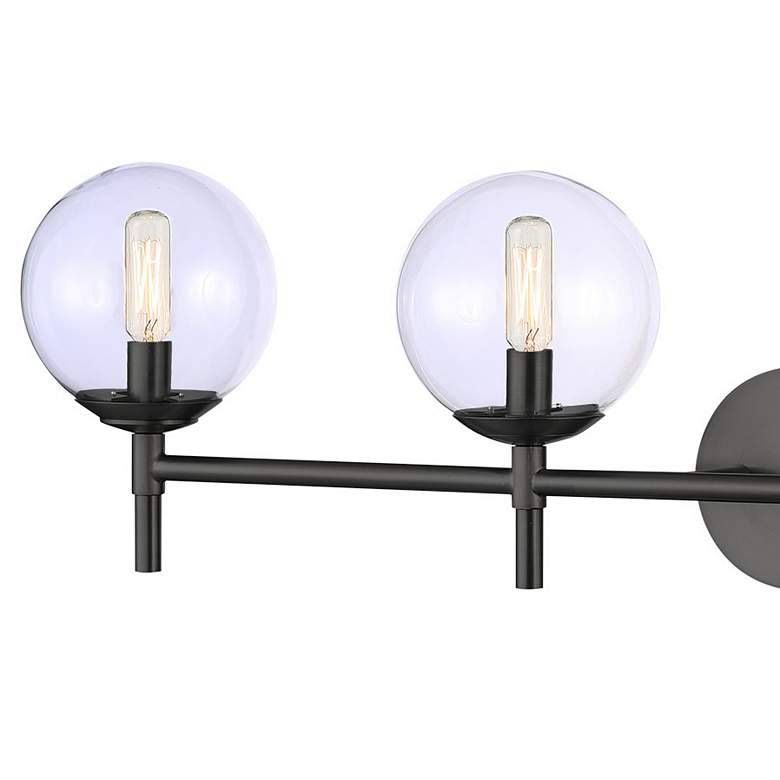 Image 2 Auresa 35 1/2" Wide Coal 4-Light Bath Light more views