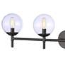 2_Auresa 35 1/2" Wide Coal 4-Light Bath Light more views