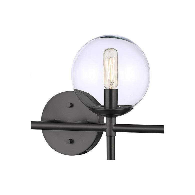Image 3 Auresa 35 1/2" Wide Coal 4-Light Bath Light more views