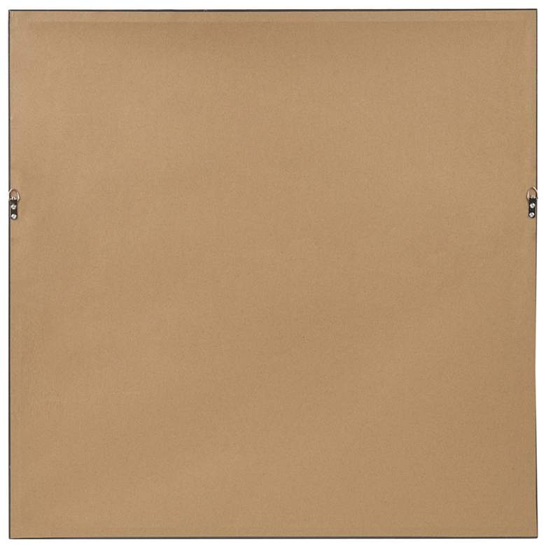 Image 6 Auric Beam 29 1/2" Square Black Gray Framed Canvas Wall Art more views