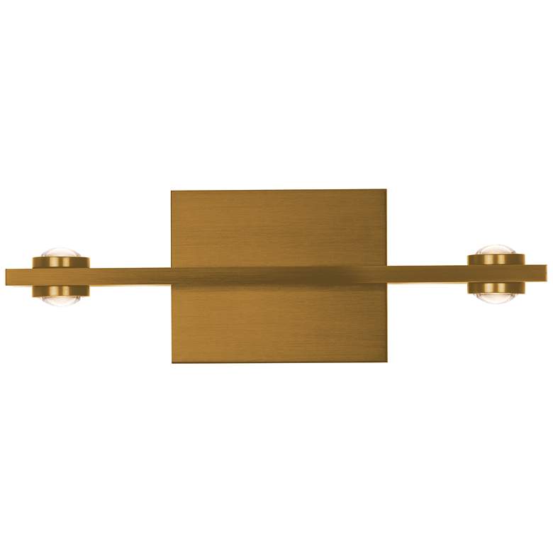 Image 1 Aurora 14.7" Brushed Champagne Wall Mount