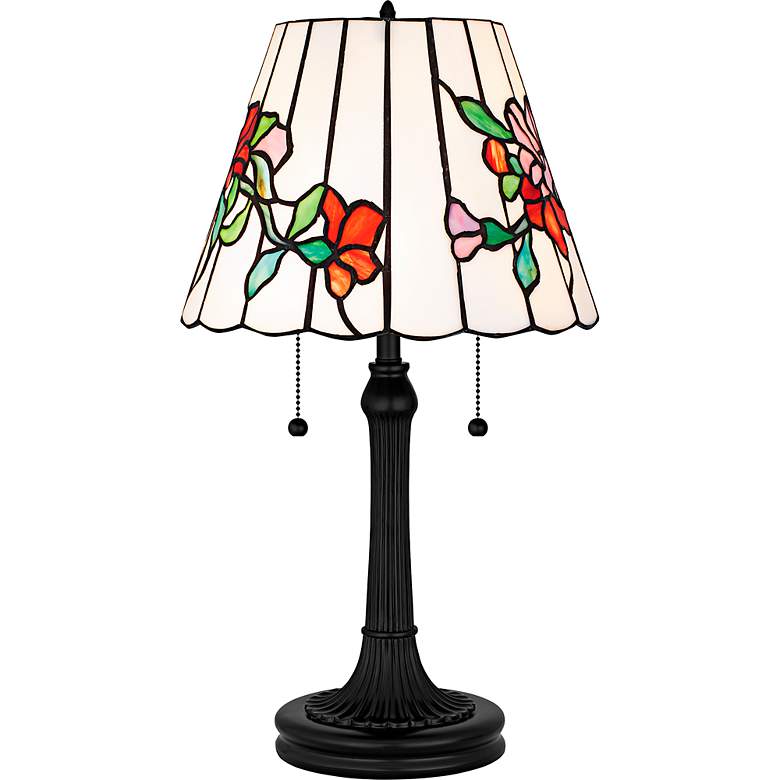 Image 3 Aurora 2-Light Matte Black Table Lamp more views