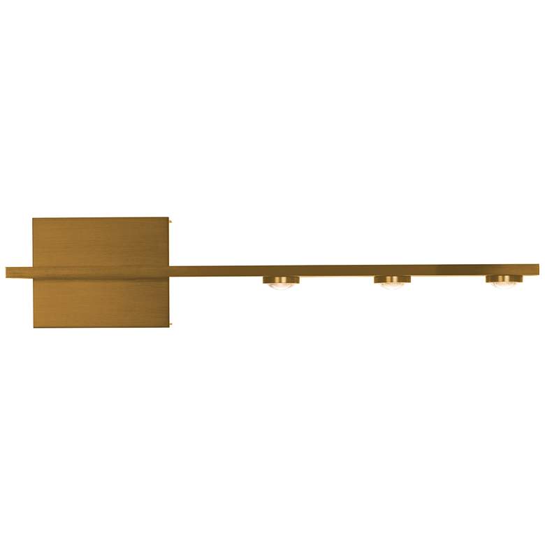 Image 1 Aurora 22.6" Brushed Champagne Wall Mount