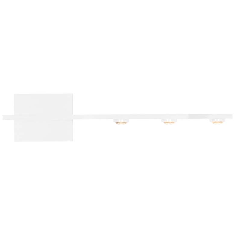 Image 1 Aurora 22.6 inch Matte White Wall Mount