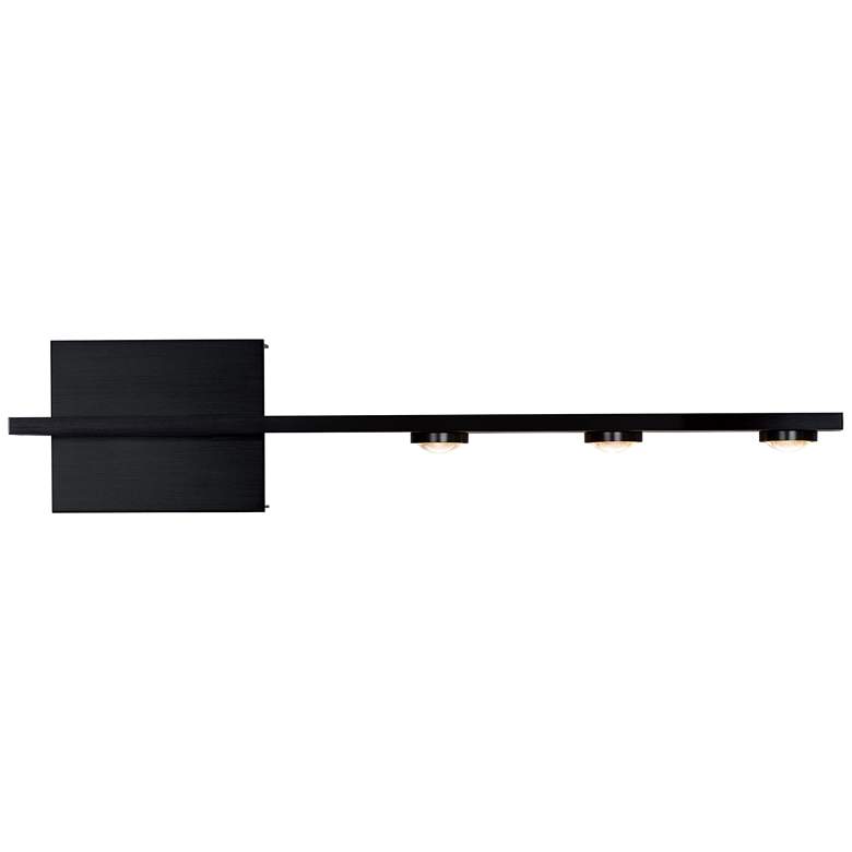 Image 1 Aurora 22.6" Satin Brushed Black Wall Mount