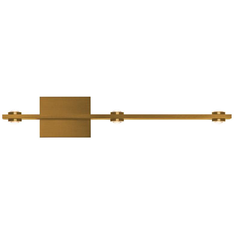 Image 1 Aurora 26.5" Brushed Champagne Wall Mount