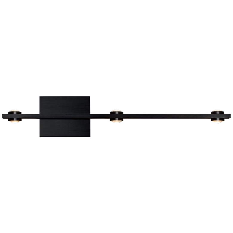 Image 1 Aurora 26.5" Satin Brushed Black Wall Mount