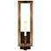 Aurora 32 1/2" High Antique Brass Outdoor Wall Light