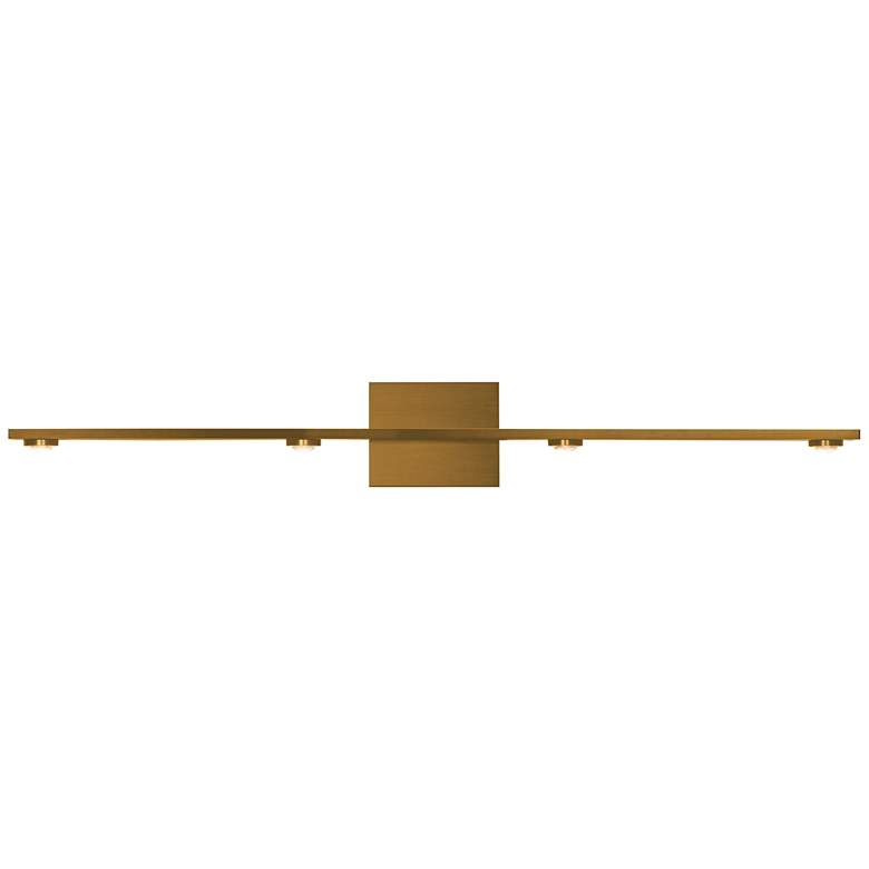 Image 1 Aurora 38.3 inch Brushed Champagne Wall Mount