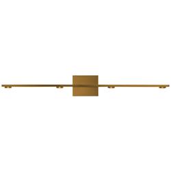 Aurora 38.3&quot; Brushed Champagne Wall Mount