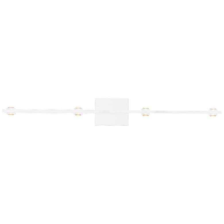 Image 1 Aurora 38.3 inch Matte White Wall Mount