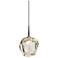 Aurora 4 1/2" Wide Chrome LED Mini Pendant w/ Clear Glass