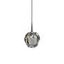 2_Aurora 4 1/2" Wide Chrome LED Mini Pendant w/ Clear Glass more views