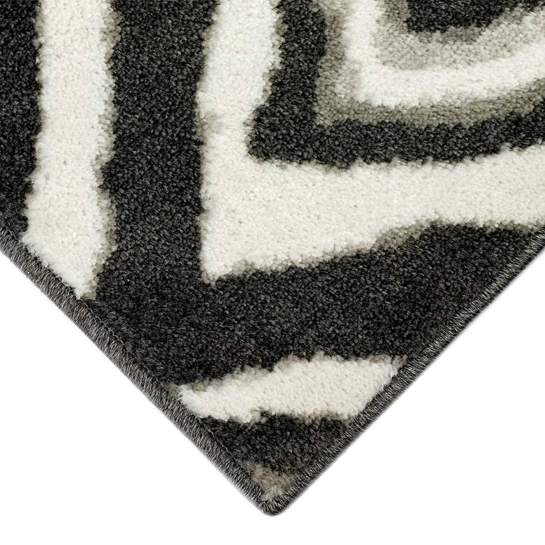 Image 3 Aurora Chora 285047 5'3"x7'6" Gray Rectangular Area Rug more views