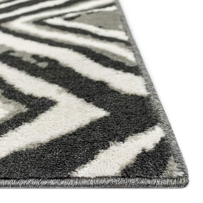 Image 4 Aurora Chora 285047 5'3"x7'6" Gray Rectangular Area Rug more views