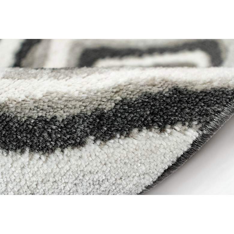 Image 6 Aurora Chora 285047 5'3"x7'6" Gray Rectangular Area Rug more views
