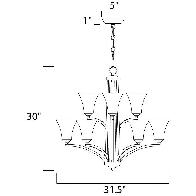 Image 2 Aurora-Multi-Tier Chandelier more views