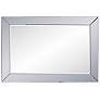 7_Auryn Smoke Gray 30 3/4" x 45 1/2" Rectangular Wall Mirror more views