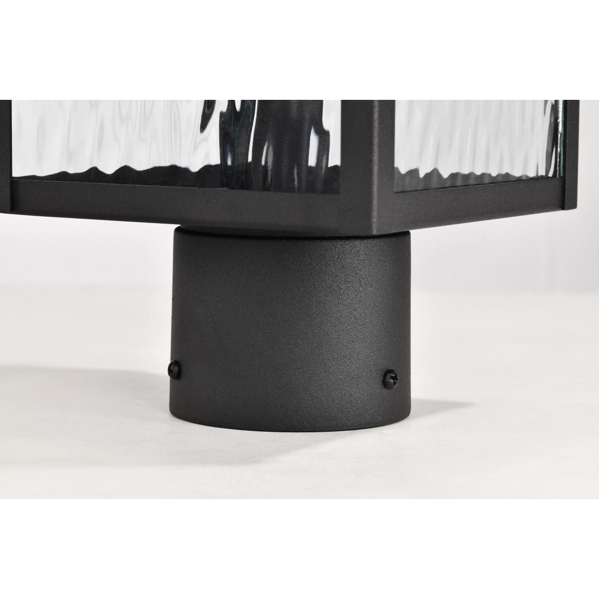 Austen 20 1/4" High Matte Black Outdoor Post Light