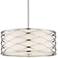 Austen 20" Wide Brushed Nickel Pendant Light